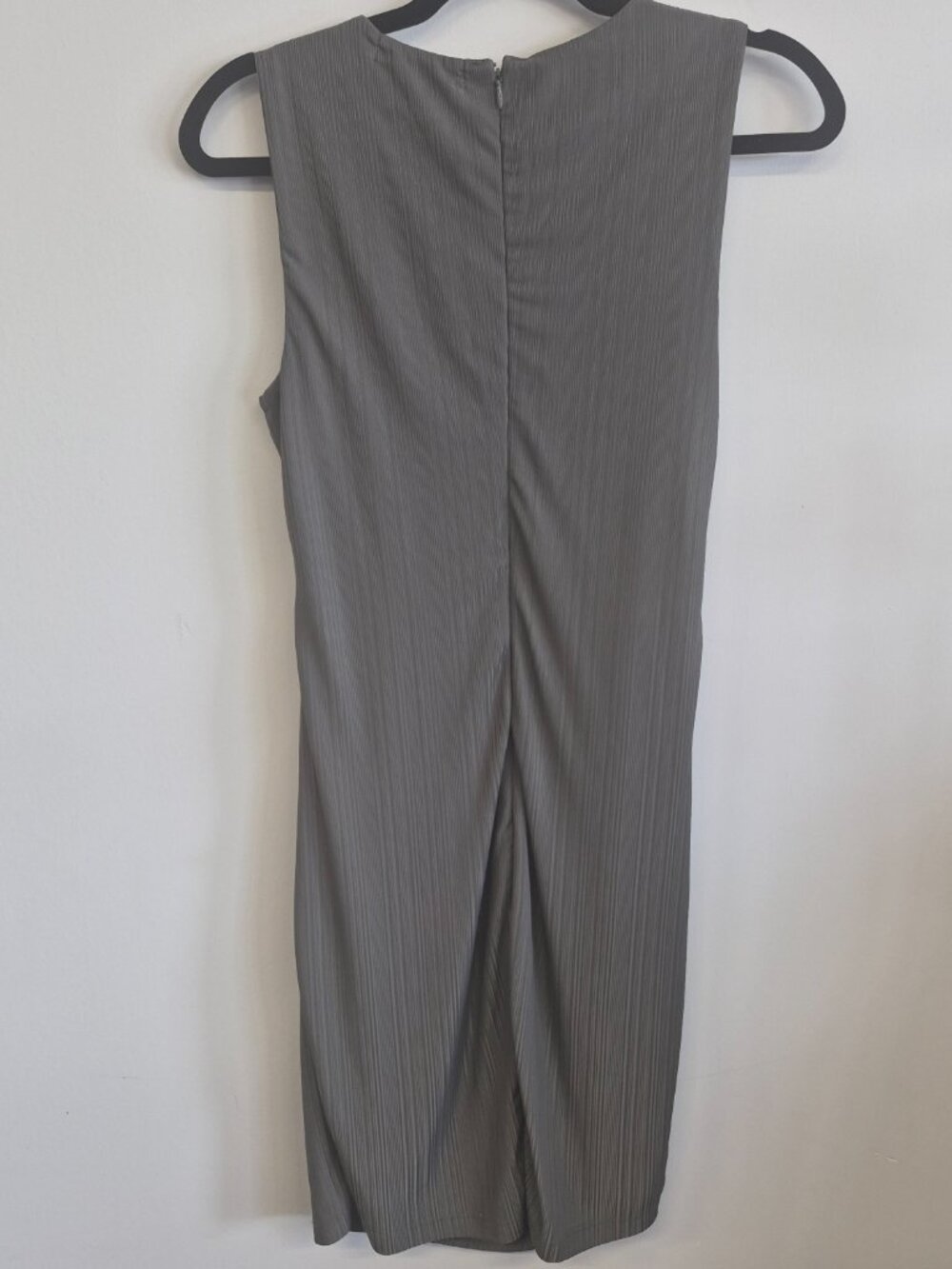 Dynamite Green Ruched Midi Dress Sleeveless Bodycon Size Medium - Picture 3 of 5